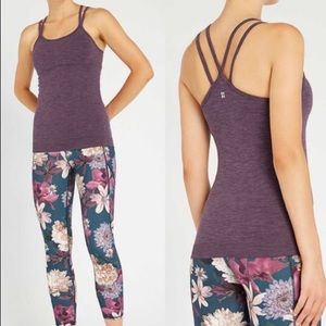 Sweaty Betty purple Namaska tank